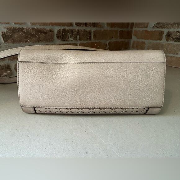 Kate Spade Perri Lane Romy Shoulder Handle Bag Leather Beige - Picture 7 of 16
